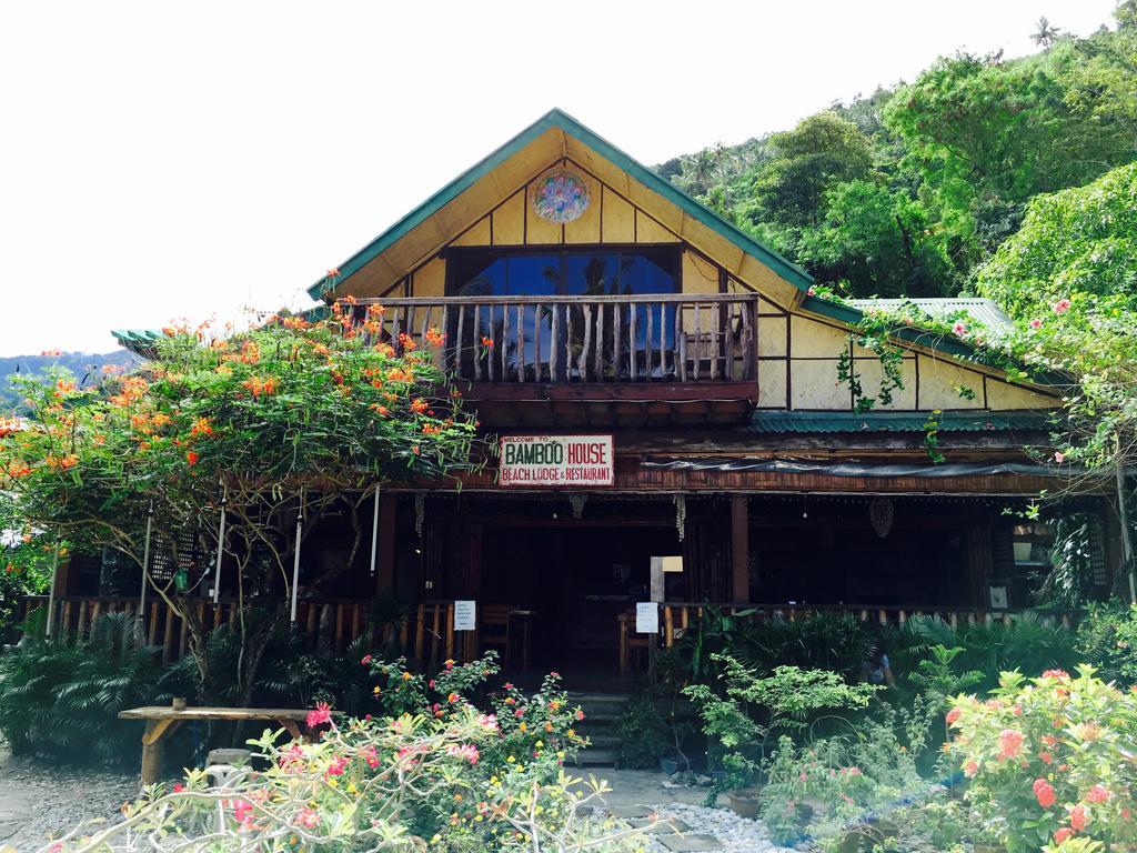 Bamboo House Beach Lodge & Restaurant Puerto Galera Zewnętrze zdjęcie